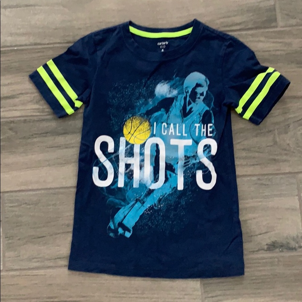 Carter’s I call the shots basketball t-shirt